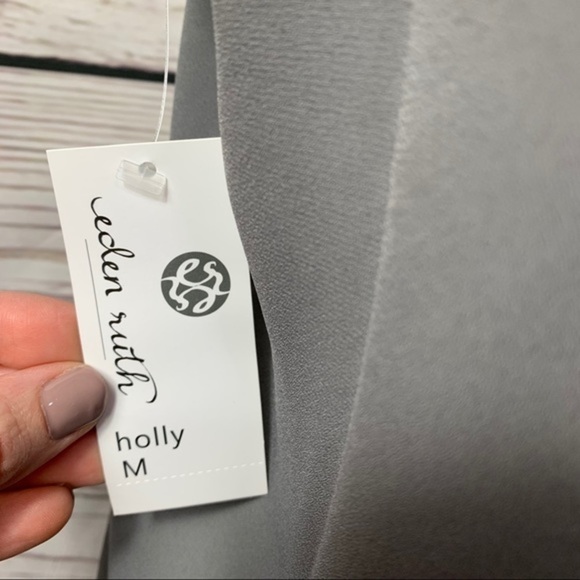 NWT Eden Ruth Holly Cap Sleeve Blouse - Picture 7 of 9